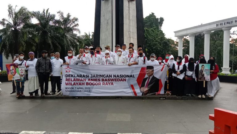 Jarnas Relawan ABW Deklarasikan Anies Baswedan Capres 2024