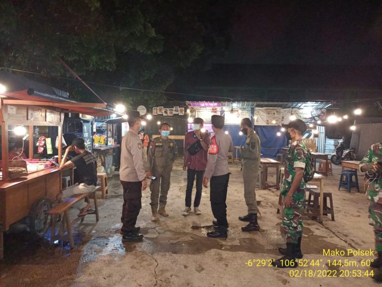 Jam Malam Diaktifkan, Kapolsek Citeureup Imbau Masyarakat Taat Prokes