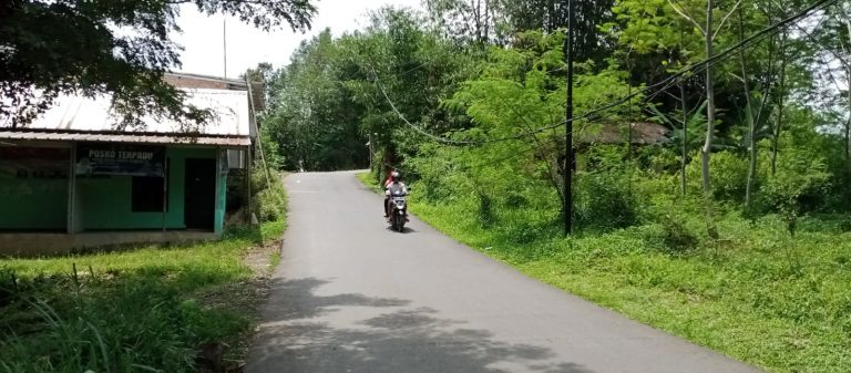 Kabel Listrik di Jalan Penghubung Pagelaran-Pabuaran Membahayakan