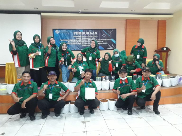 Warga Desa Gunung Putri Dapat Pelatihan Hidroponik