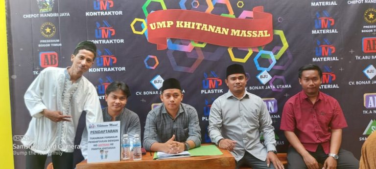CV.UMP Group Adakan Khitanan Massal di Sukajaya