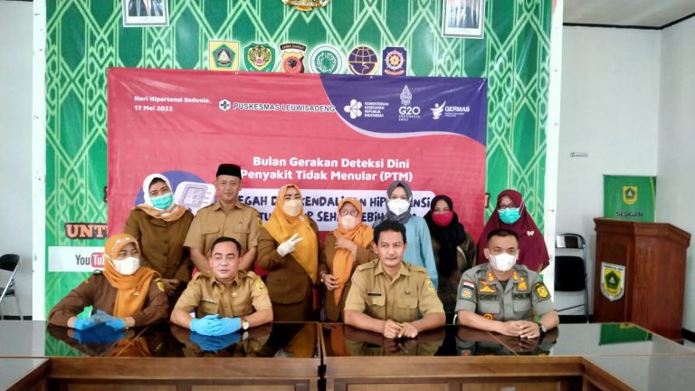 Hari Hipertensi, UPT Puskesmas Leuwisadeng Beri Layanan Gratis
