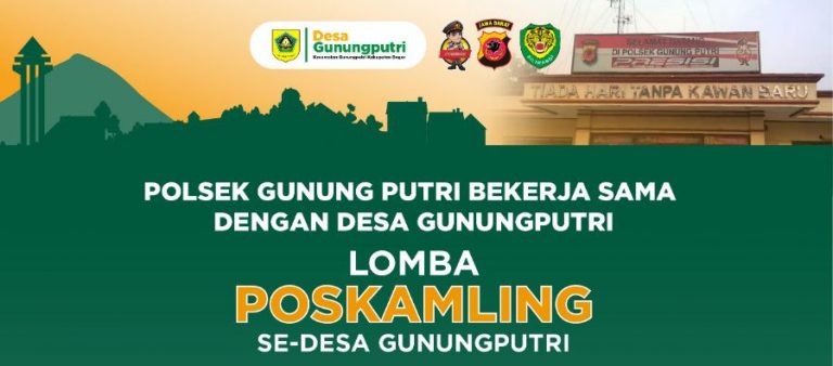 Lomba Siskamling, Pemdes Gunung Putri Siapkan Sepeda Motor