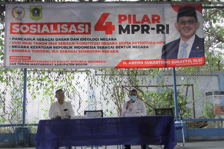 Anton Ajak Pemuda Pemudi Bogor Pahami 4 Pilar MPR