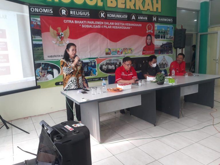 Asyanti Adakan Sosialisasi 4 Pilar Kebangsaan di Jonggol