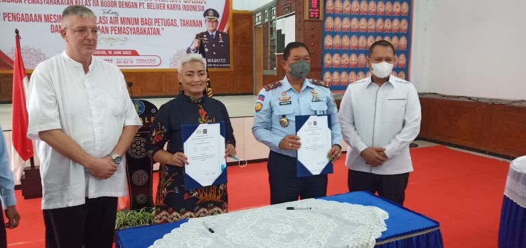 PT Beliver Karya Indonesia Hibahkan Teknologi Eropa, Lapas Paledang Jadi Pilot Project