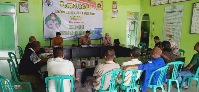 Desa Kalong Liud Finalisasi Program Ketahanan Pangan