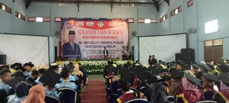 Semarak Pelepasan Siswa-Siswi, Antam Support Yayasan Cendikia Muslim