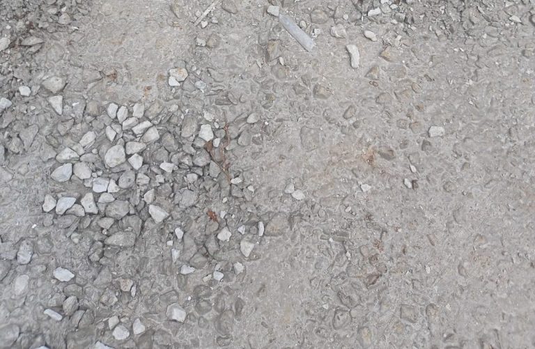 Baru 4 Hari, Beton Sudah Mengelupas, TPK: Saya Belum Tahu 