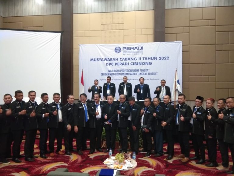 Oteu Herdiansyah Terpilih Jadi Ketua Peradi Periode 2022-2027