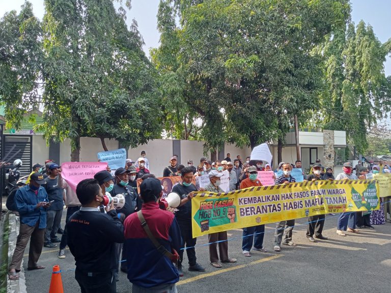 Ingatkan BPN, Warga GAS Lakukan Aksi Damai 