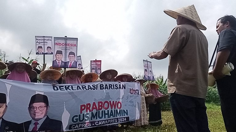 Petani di Kabupaten Bogor Deklarasikan Dukungan ke Prabowo-Gus Muhaimin