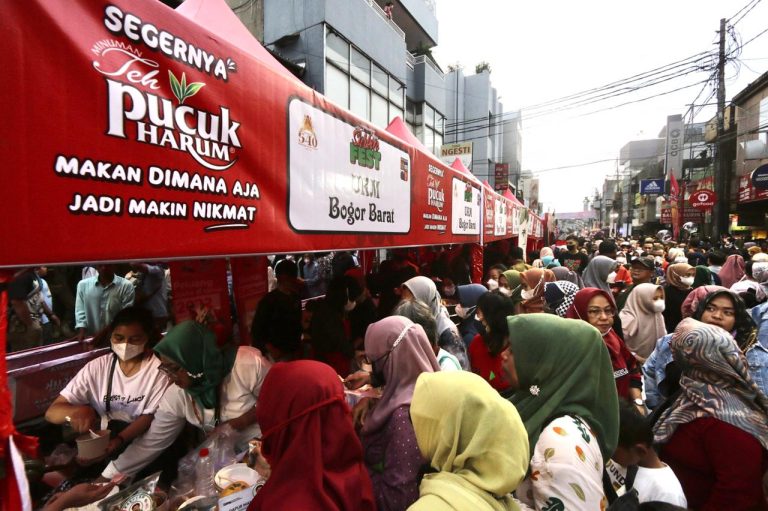 Ramaikan Festival Surken, Teh Pucuk Harum Dukung Industri Kuliner Bangkit Pasca Pandemi