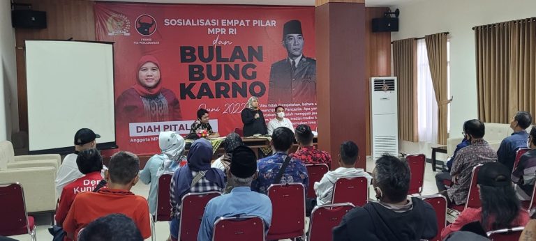 Diah Pitaloka Gelar Sosialisasi Empat Pilar MPR RI Sekaligus Peringati Bulan Bung Karno