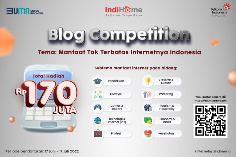 Para Blogger, Yuk Ikutan Blog Competition IndiHome 2022