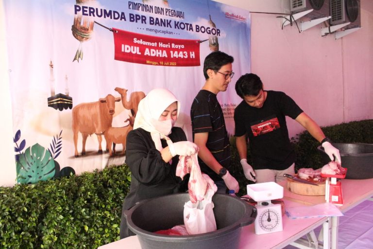 Momen Idul Adha 2022, Bank Kota Bogor Salurkan 4 Hewan Qurban