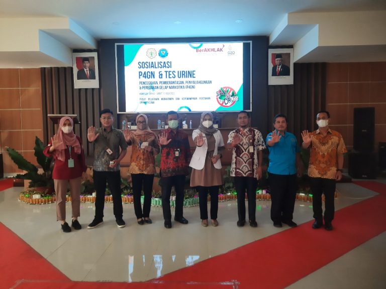 Cegah Penyalahgunaan Narkoba, PPMKP Kementan Gencarkan Sosialisasi P4GN dan Tes Urine