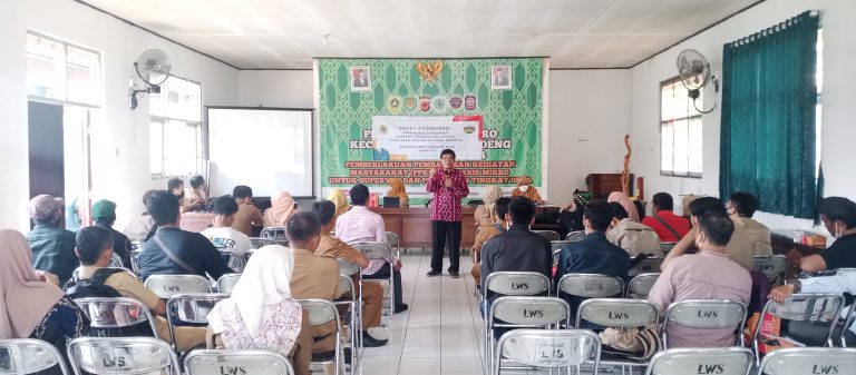 Bappeda Litbang Rakor Susun Renstra Geoproduk di Pongkor