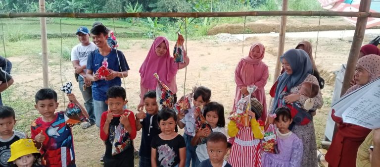 Wajah Gembira Anak-anak Benteng Royal Residence Ditengah Lomba Agustusan