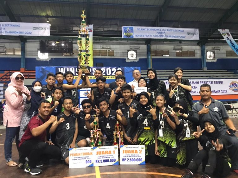 Spenda Kampiun Bogor Student Volleyball Championship