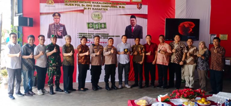 Dikunjungi Wakalemdiklat Polri, PT Kahaptek Paparkan Program Unggulan 