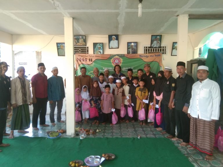 Semarak 1 Muharram, Katar Dusun 4 Cikahuripan Santuni Yatim dan Siraman Rohani