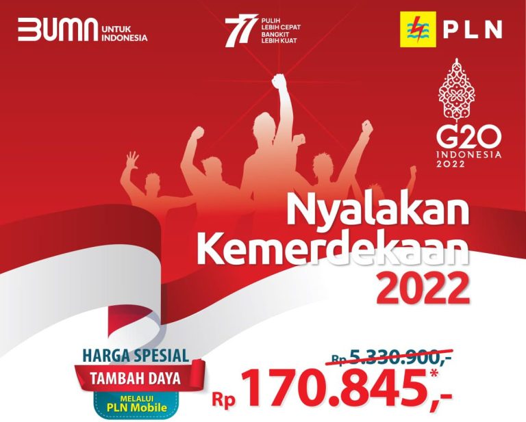 Promo Nyalakan Kemerdekaan, PLN Beri Diskon Tambah Daya Hanya Rp 170.845