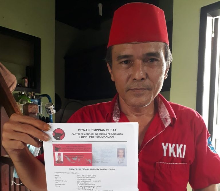 Gabung Partai Kepala Banteng, Oscar Dany Siap Jadi Cawalkot Bogor
