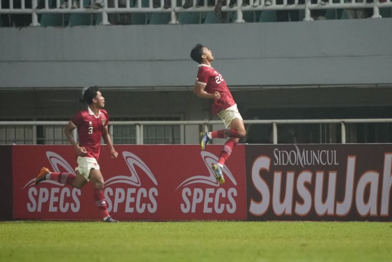 Dimas Drajad Sumbang Satu Gol, Timnas Garuda Kembali Hantam Curacao