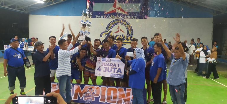A3G Kampiun AHY Cup Bersanding dengan PPOPM
