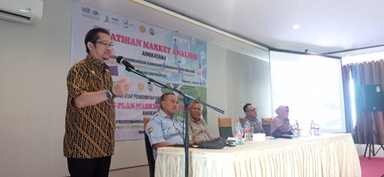 PPMKP Kementan Beri Pelatihan Analisis Market dan Sistem Manajemen Informasi Bagi Penyuluh dan Pelaku Usaha Tani Upland