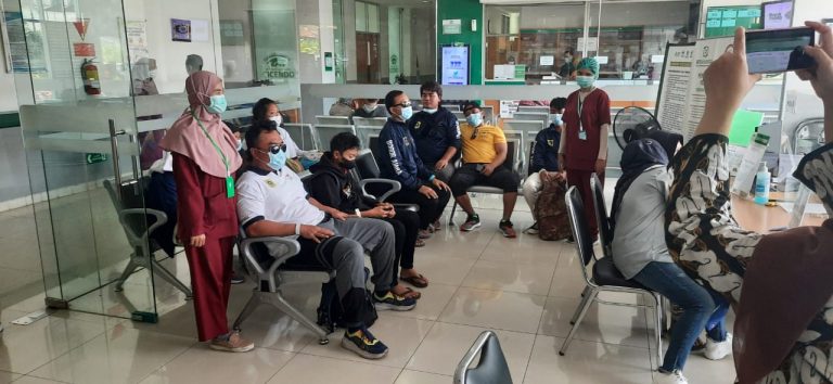 14 Atlet NPCI Kabupaten Bogor Lakukan Pemeriksaan Mata Sebagai Syarat Klasifikasi Peparda Jabar 2022