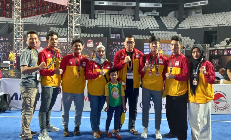Capaian Prestasi Tim Wushu Kabupaten Bogor Sangat Membanggakan