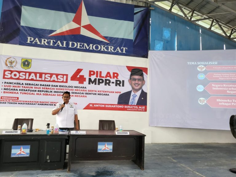 Anton Ajak Anak Bangsa Pahami 4 Pilar MPR untuk Bekal Pemilu 2024