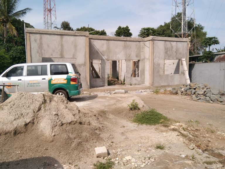 BHPRD Ngaco, Kantor Desa Jonggol Terancam Mangkrak