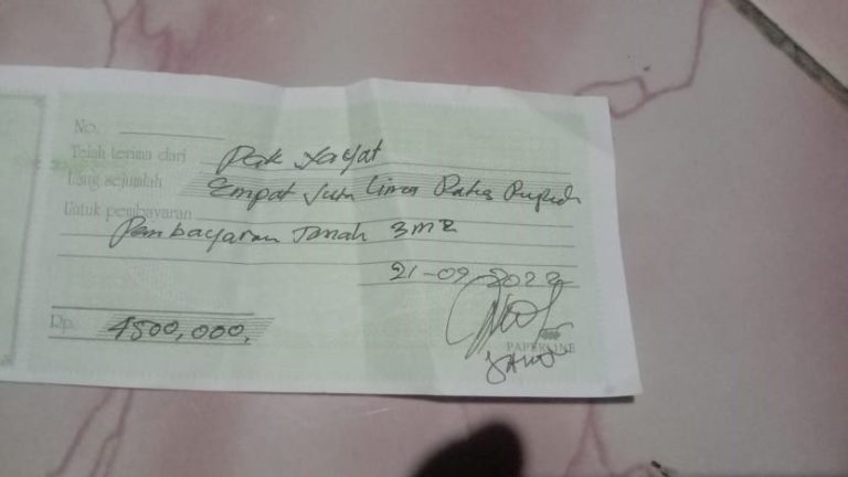 Disebut Serobot Lahan Warga, Dirut CV Makmur Bayar Lahan yang Kena Pasangan Batu 