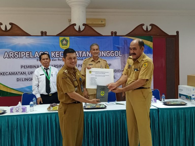 Agar Arsip Tertata Baik, Camat Jonggol Gelar Arsipelago