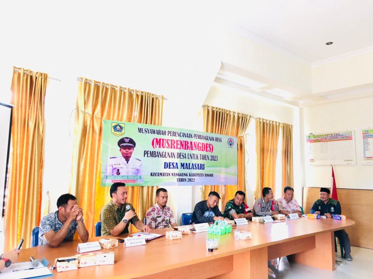 Musrenbangdes Usulkan Infrastruktur Dibangun di Wilayah