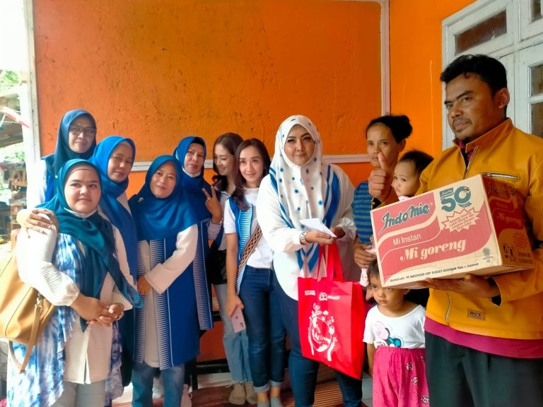 Peduli Sesama, PUAN Kota Bogor Salurkan Bantuan Bagi Korban Bencana