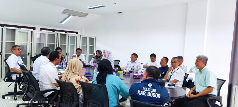 Jelang Peparda Jabar 2022, Kontingen Peparda Kabupaten Bogor Gelar Rapat Antar Bidang