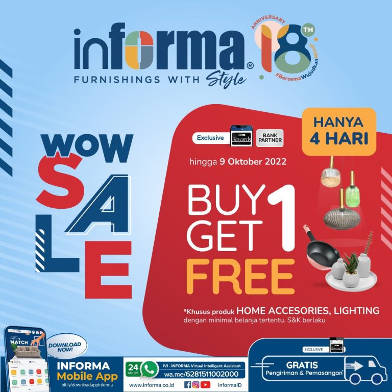 Cari Aksesoris Promo Berkualitas, Yuk, datang aja ke Informa Cibinong City Mall