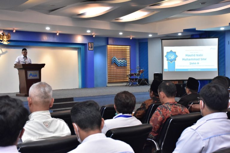 Landasan Optimalisasi Pelayanan, Perumda Tirta Kahuripan Tingkatkan Iman dan Taqwa