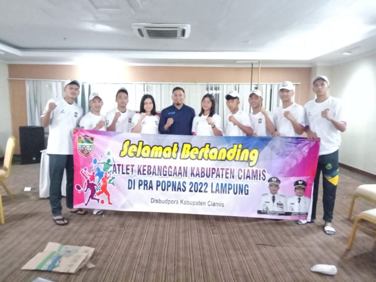 Pejabat Ciamis dan Depok Suport Atlet Pra Popnas di Lampung
