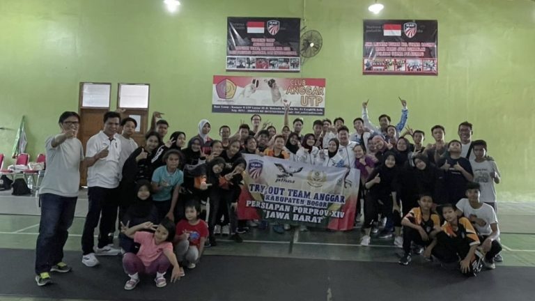 Turunkan Delapan Atlet, Tim Anggar Kabupaten Bogor Canangkan 2 Medali Emas