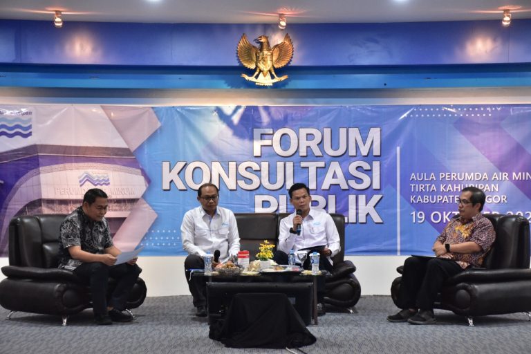 FKP Tentukan Tarif Pelanggan Tirta Kahuripan 2023