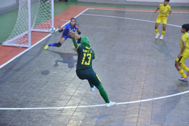 Tim Futsal Putri Kabupaten Bogor Gasak Kabupaten Cirebon 4 -0