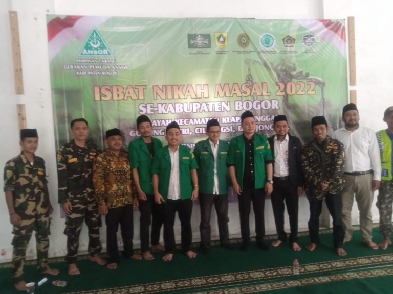 Agar Suami Istri Miliki Surat Nikah, GP Ansor Gelar Isbat Nikah Massal