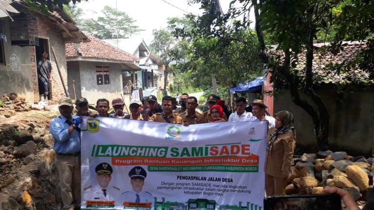 Samisade Cair, Pemdes Sadengkolot Bangun 3 Kegiatan 