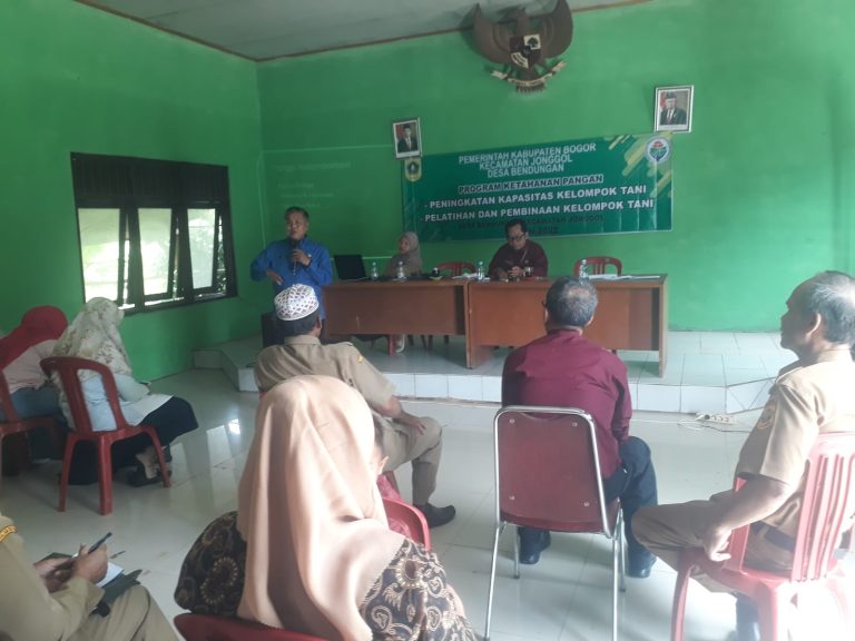 Beri Edukasi, Pemdes Bendungan Adakan Pelatihan untuk Kelompok Tani
