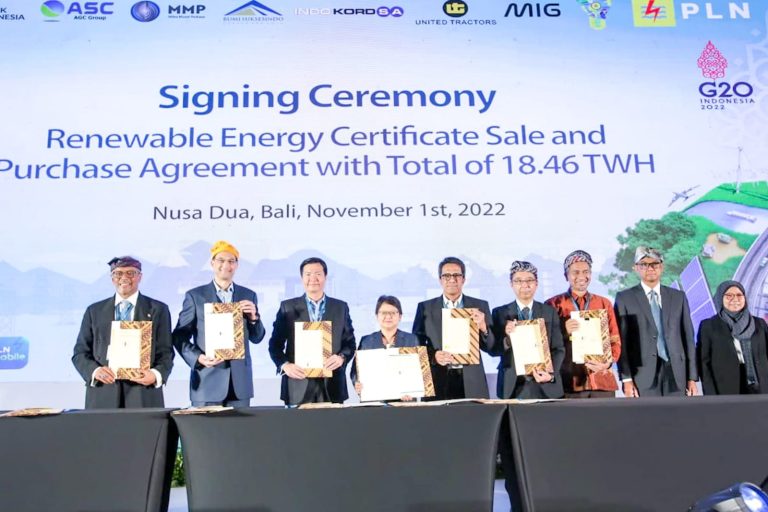 Jelang KTT G20, 6 Perusahaan Dukung Energi Hijau Lewat REC PLN